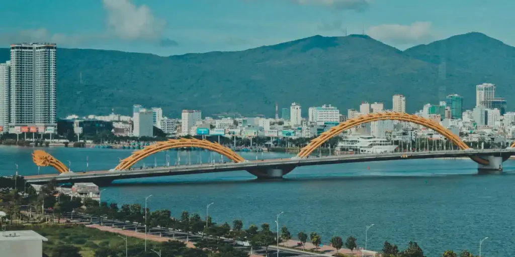 Dragon Bridge in Da Nang