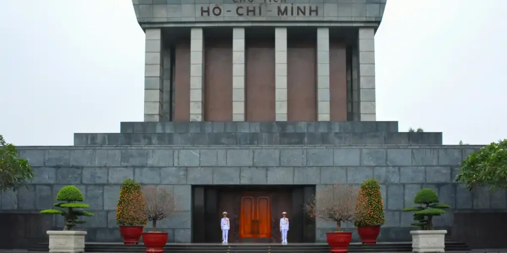 Ho Chi Minh Mausoleum:Vietnamese USA Conflict